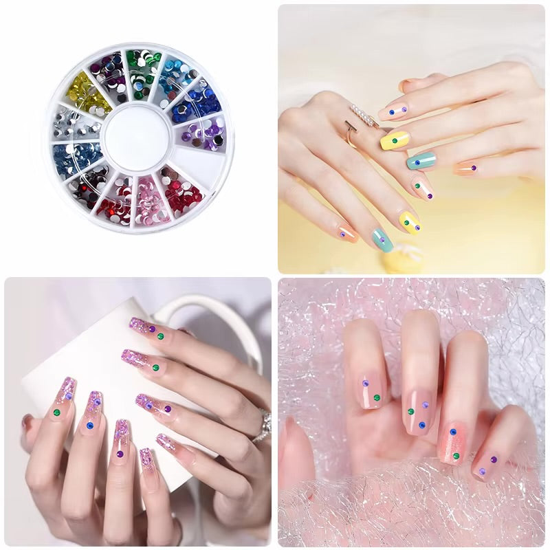 Kit Manucure Gel Professionnel — Lampe UV + 10 Couleurs + Accessoires 💅